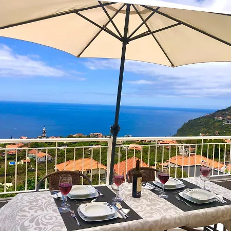 度假居 Casa Neves Three Bedrooms And Fantastic Sea View