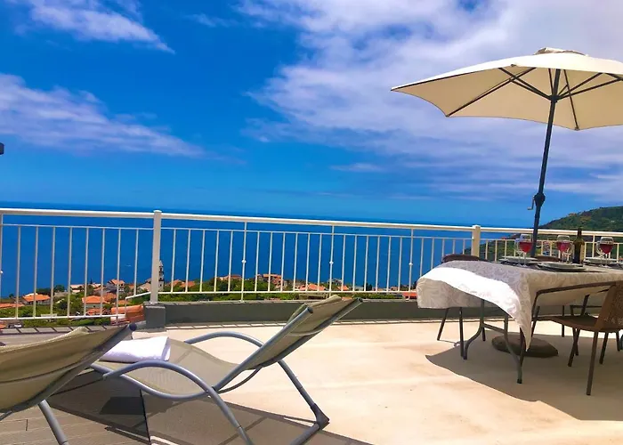 Casa Neves Three Bedrooms And Fantastic Sea View 度假居 *